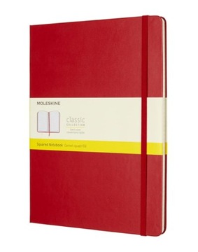 Moleskine notes Koral B5 w kratkę notatnik w twardej oprawie