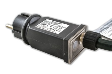 400LED ламп 20м ПРОГРАММАТОР + ТАЙМЕР + ПУЛЬТ + РОЗЕТКА ТЁПЛЫЙ БЕЛЫЙ