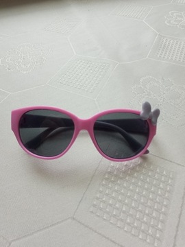 Детские белые солнцезащитные очки