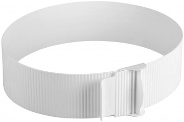 BIAŁA ELASTYCZNA OBRĘCZ DO TORTÓW 15-30x8cm ZENKER