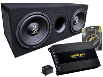 Ground Zero Gziw 250-2BR Bass Kit sada pro posílení vzhledu