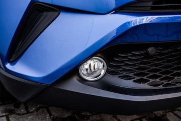 TOYOTA C-HR AX10 2016+ ГАЛОГЕННЫЕ НАКЛАДКИ ПЕРЕДНИЕ ХРОМ