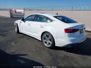 Audi A5 F5 2021 Audi a5 Sportback Premium 45, 2021r., 4x4, 2.0L 2.0 Benzyna 261KM, zdjęcie 3