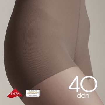Женские колготки для похудения Conte ACTIVE SOFT 40 DEN графит, размер 5