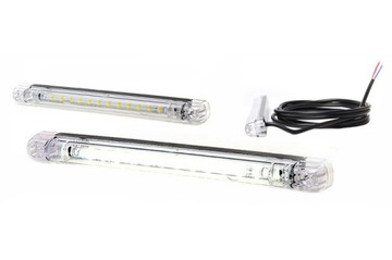 Lampa jazdy dziennej LED 12V-24V do busa osobówki ciężarówki WAŚ W89 1szt
