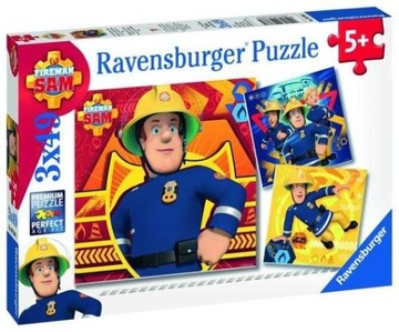 Puzzle Strażak Sam Dzwoń po pomoc! 3x49 el. 3w1