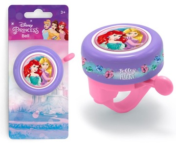 Dzwonek na kierownicę rower metalowy Princess
