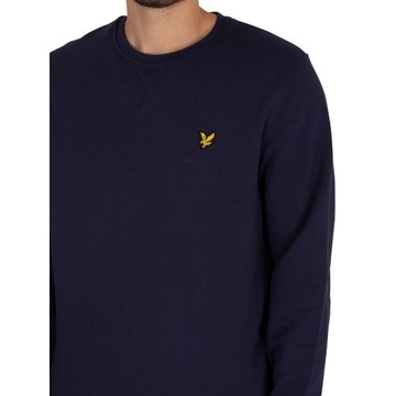 Lyle & Scott Bluza ML424VOG Granatowy Regular Fit