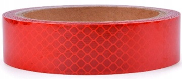 КРАСНАЯ СВЕТООТРАЖАЮЩАЯ ЛЕНТА ДЛЯ ВЕЛОСИПЕДНОЙ КОЛЯСКИ