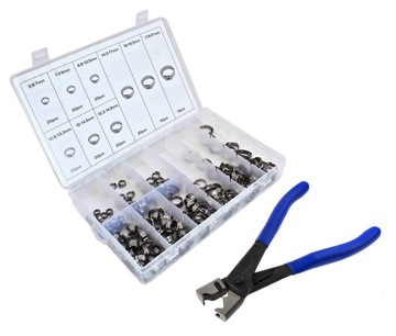 НАБОР ЗАЖИМОВ С ОДНЫМ УШЕМ + ЩИПЦЫ