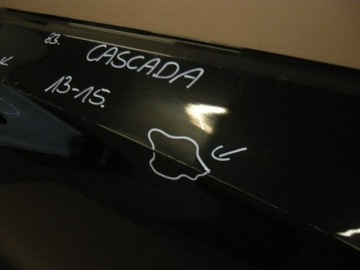 OPEL CASCADA 2013 CABRIO DVEŘE PRAVÉ