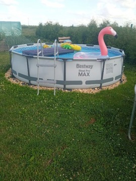 Каркасный бассейн Bestway GARDEN 305x76 НАСОС 11в1