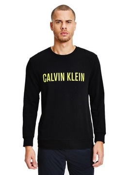 CALVIN KLEIN BLUZA MĘSKA CIENKA L/S BLACK r. XL