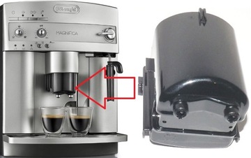 Wylewka dozownika kawy ekspres Delonghi EAM ESAM Magnifica Rapid Cappuccino
