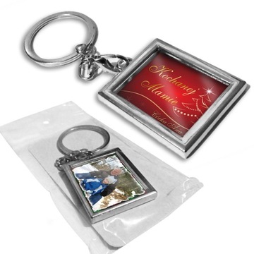 PREZENT NA ŚWIĘTA Brelok metalowy personalizowany