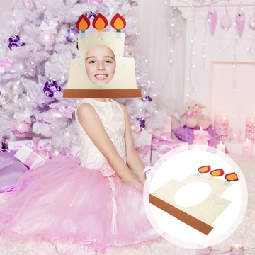 Вечерние забавные головные уборы, украшения для торта