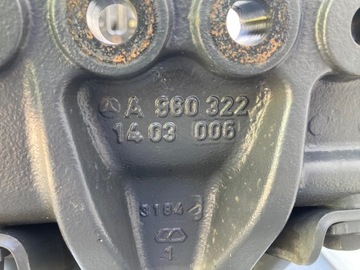 MERCEDES ACTROS MP4 ПОДВЕСКА ЗАДНЯЯ БАЛКА A9603221503 A9603221403