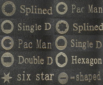 KLUCZ DO REGULACJI GAŹNIKÓW WKRĘTAK ZESTAW 10 EL