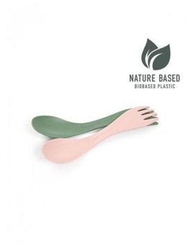 Light My Fire Spork little dla dzieci green/pink