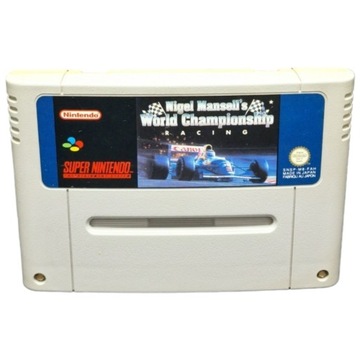 Nigel Mansell's World Championship ! Super Nintendo SNES PAL Nintendo SNES