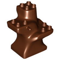 LEGO Duplo 6411 Drzewo Pień J. Brązowy Reddish Brown