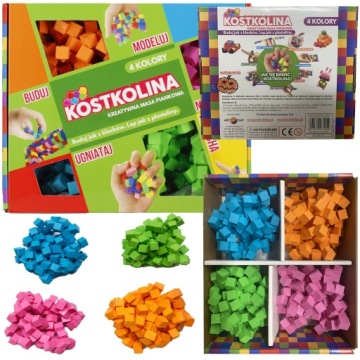 Кольорова Маса для ліплення На щиколотку 4 кольори art and play Маси Творчі