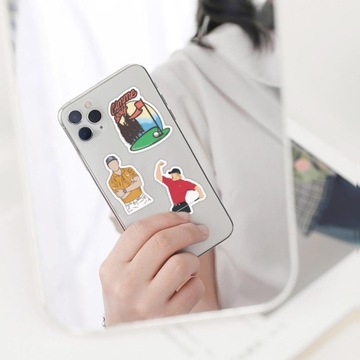 НАБОР ВОДОНЕПРОНИЦАЕМЫХ НАКЛЕЙКОВ MIX GOLF 50 шт.