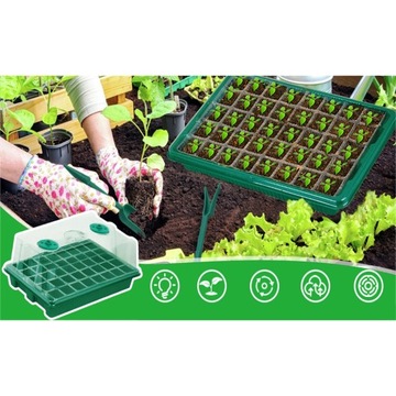 НАБОР ДЛЯ ПРОРАЩИВАНИЯ СЕМЯН С ЛАМПОЙ ДЛЯ РОСТА И РЕГУЛИРОВКОЙ ВЛАЖНОСТИ