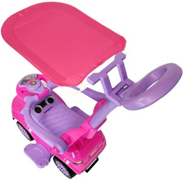 Ходунки, толкачи, 4в1, машинка с навесом + вкладка