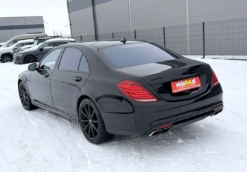 Mercedes Klasa S W222 Limuzyna wersja długa AMG S 63 AMG 585KM 2017 Mercedes-Benz Klasa S 4x4 S63 AMG 5.5 Benz 585 KM 2017r Bezwypadkowy Wa, zdjęcie 4