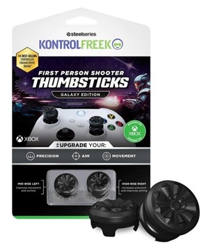 Аналоговые чехлы KONTROLFREEK Galaxy Black Kit для колодок Xbox X/S/One
