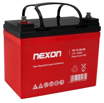 Akumulator żelowy NEXON 12V 38Ah GEL