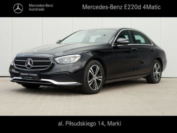 Mercedes Klasa E W213 Limuzyna Facelifting 2.0 220d 200KM 2022 Mercedes-Benz Klasa E E220d 4 Matic Salon Polska Autotrade Mercedes-Benz