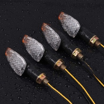 4x СВЕТОДИОДНЫЕ ДИСПЛЕИ С УПРАВЛЕНИЕМ MOTORCYCLE QUAD ATV SKUTER 14 LED 12V M10