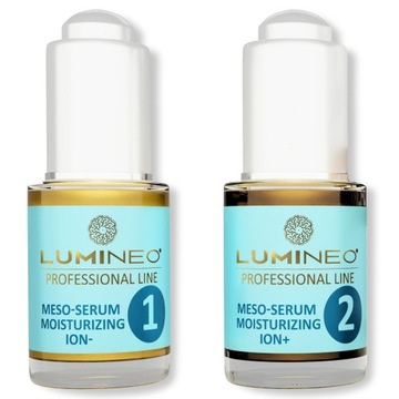 LUMINEO массажер суперпитательная увлажняющая гидросыворотка для лица 2 x 15 мл