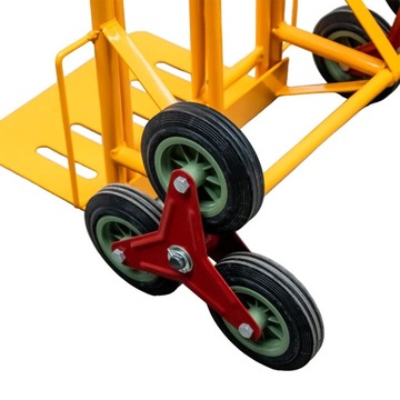 Складская транспортная тележка STAIR MILLER 250KG THREE-WHEEL складная