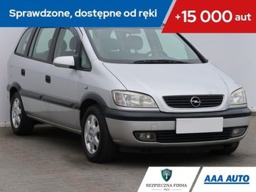 Opel Zafira A 1.8 16V 116KM 2000 Opel Zafira 1.8, GAZ, 7 miejsc, Klima,ALU