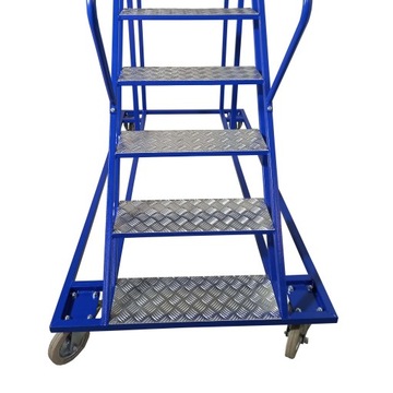 Drabina przejezdna magazynowa podest WGP-46 - 1+1