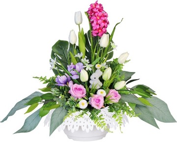 Гиацинт в композиции - БУКЕТ