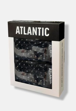 Мужские боксеры ATLANTIC, 2 ПАКЕТА, свободные, мультиупаковка 2MBX