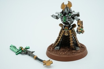 Warhammer 40k Necrons Anrakyr the Traveller pomalowana figurka