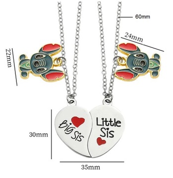 Кулон «Дружба» Стич Дисней Лило и Стич BFF BEST FRIENDS Для пар 4