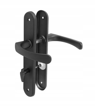 РУЧКА ДЛЯ ДВЕРИ 72 WC, ЧЕРНАЯ ГУБКА