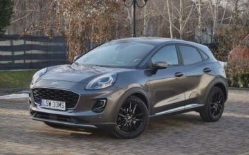 Ford Puma II Crossover 1.0 EcoBoost mHEV 125KM 2021 Ford Puma GWARANCJA, 2021r, Hybryda, Pelne wyposazenie, Swietnie utrzymany
