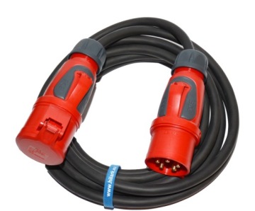 Удлинитель силовой 32А 5х4 3м OnPD H07RN-F GRIP