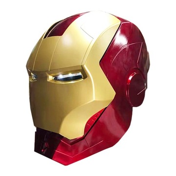 MASKA KASK IRON MAN ŚWIECĄCA OTWIERANA LED COSPLAY