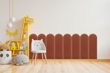 Мягкие панели Велюр FENCE 20x60 Цвет DIRTY PINK Мягкие ограждения