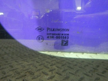 MASTER III 10- SKLO (OKNO) KAROSERIE LEVÝ ZADNÍ 143/69CM