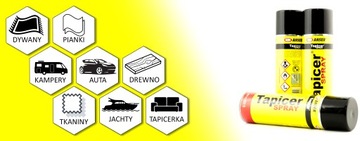 КЛЕЙ ДЛЯ ОБИВКИ СПРЕЙ МЕБЕЛЬ ТКАНЬ ГУБКА ДЕРЕВО