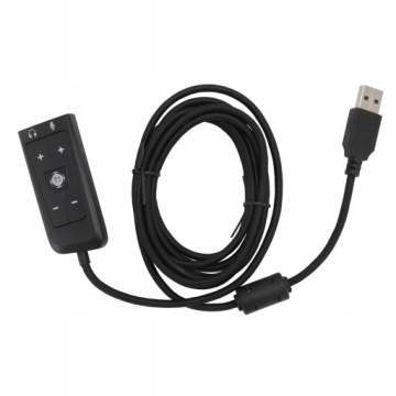 ЗВУКОВАЯ КАРТА USB АДАПТЕР MINI JACK 3,5 ММ ДЛЯ CLOUD II 200 СМ
